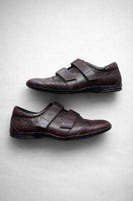 gucci shoes men Leather 43 Vintage Style Old Money MEN