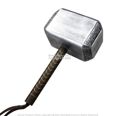 16.5  Large Foam Mjolnir Hammer Thor Norse God Thunder Hero Comic Movie Cosplay