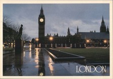 United Kingdom Parliament Square Big Ben,London Thomas & Benacci Ltd. Vintage PC
