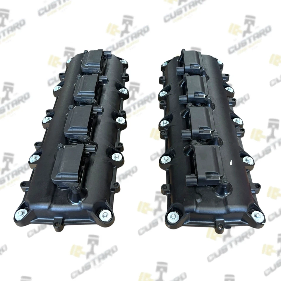 Cubierta de válvula Hemi Mopar Dodge 5,7 L 6,4 L con juego de bobinas de encendido (2) | 53022086AD Foto 3 de 4