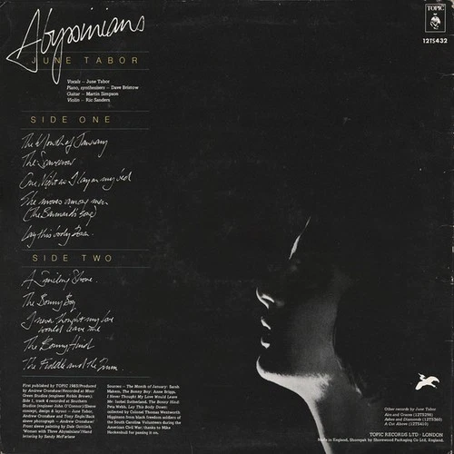 June Tabor - Abyssinians (LP, Album) (Very Good (VG)) - 4379681445 image 2