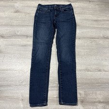 SO Jeans Juniors 5 Blue Denim Skinny Stretch Pants Women’s Mid Rise