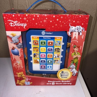Disney Classic Me Reader Electronic Reader and 8-Book Library NIB NRFB