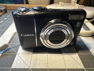 USED - Canon PowerShot A2100 IS 12.1MP Digital Camera (No Battery Or MicroSD)