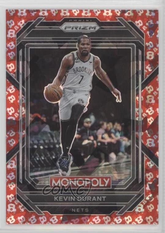 2022-23 Panini Prizm Monopoly Free Parking Prizm Kevin Durant #7
