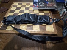 Soft Leather Black Color Waist Belt