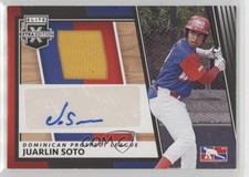 2022 Panini Elite Extra Edition Juarlin Soto #DMS-JS Auto 1u6