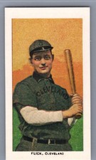 Elmer Flick 1983 Galasso 1909-11 T206 (Reprint) Cleveland Naps #NNO