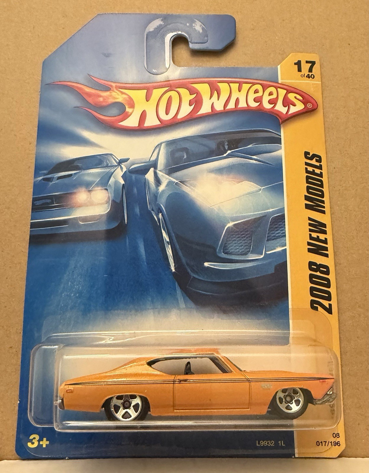 Hot Wheels 2008 First Editions '69 Chevelle #17/40 Yellow