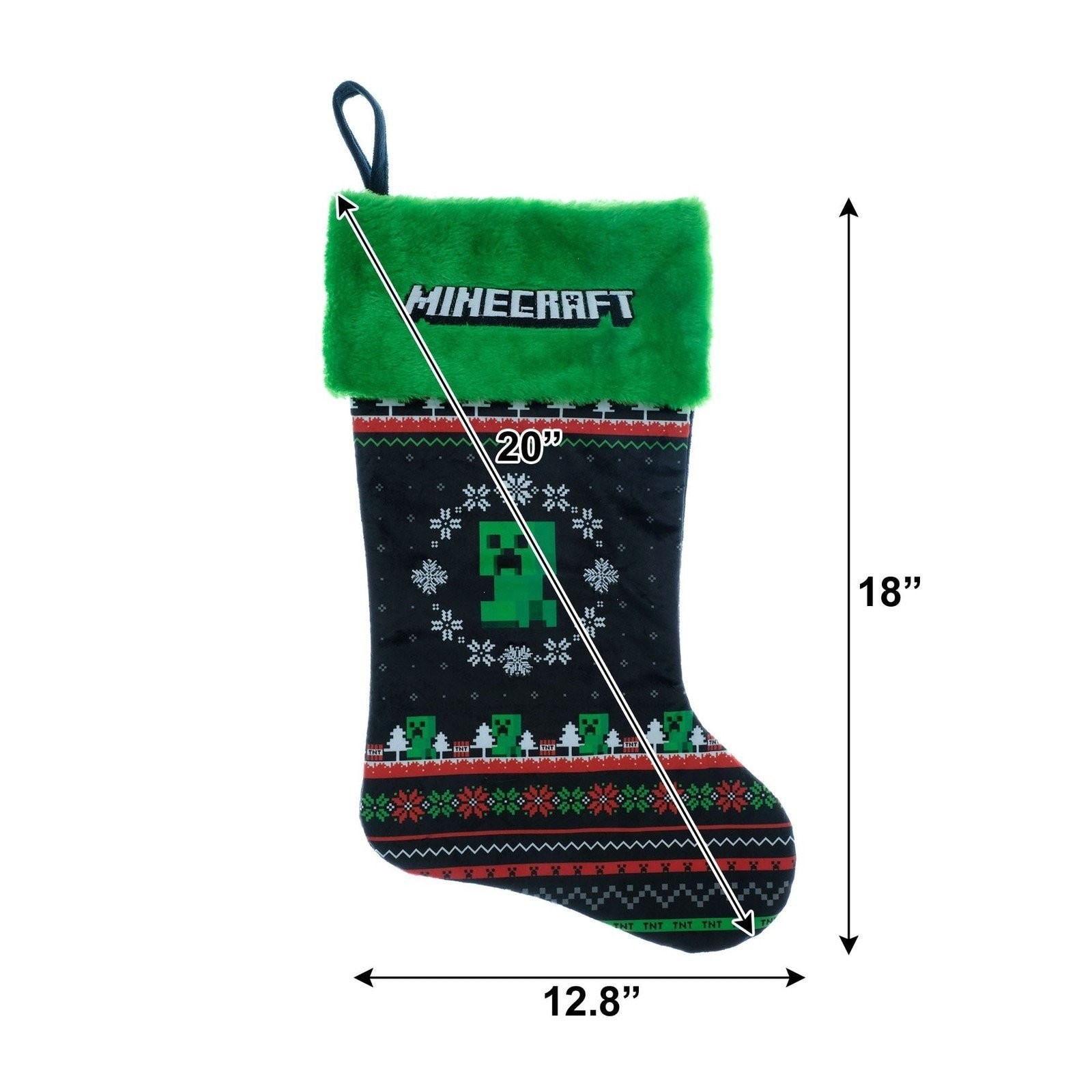 Minecraft 20" Christmas Stocking