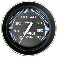 Faria Coral 4" Tachometer (7000 RPM) (All Outboard) 33005 UPC 759266330054