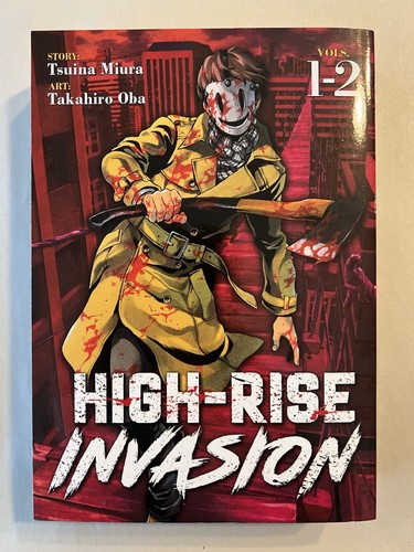 High-Rise Invasion Vol 1/2 Manga 😱 Horror English Tsuina Miura Takahiro Oba