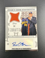 2006-07 Topps Big Game Draft Day Moments Ball /25 Patrick O'Bryant Auto