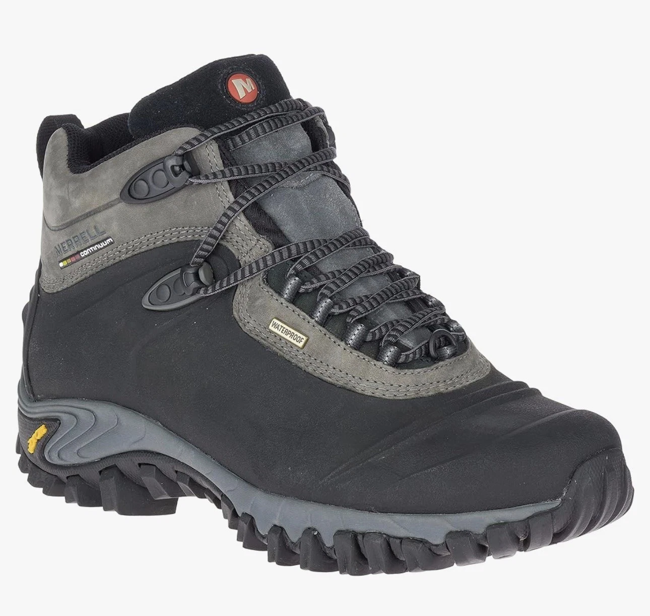 Merrell Mens Thermo 6 Waterproof Black and Grey Size 13