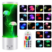 Floating Jellyfish Lamp 17 Colors Changing Jellyfish Light Lamp with Remote L...
