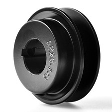 AK25-7/8 Mechanical V-Belt Pulleys, 2.5" OD 7/8" Fixed Bore, Single Groove, C...