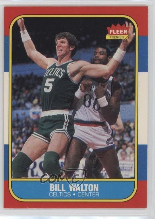 1986-87 Fleer Bill Walton #119 HOF