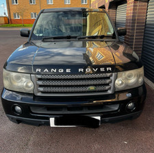 Range Rover Sport 2007 Black Spare Or Repairs MOT 24.11.26 Faulty Transition Car