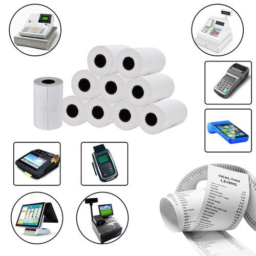 50 Rolls Thermal Receipt Paper, Thermal Paper 2 1/4" x 50' Pos Receipt Paper,... - Bild 6 von 7