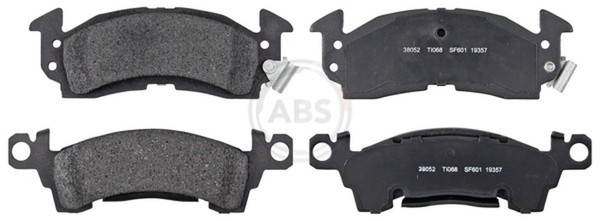 A.B.S. Bremsbelagsatz Scheibenbremse 38052 FüR Chevrolet Pontiac Buick Cadillac-image