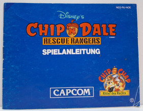 Disney's Chip 'N Dale: Rescue Rangers/Nintendo Nes / Capcom / 1991/Boxed