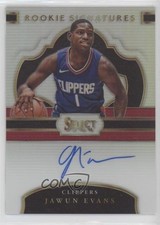 2017-18 Panini Select Rookie Signatures 123/199 Jawun Evans #RS-JAU Auto 5w7