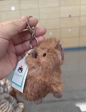 Jellycat Clyde Capybara Bag Charm Keychain – Soft Plush Toy Gift NWT