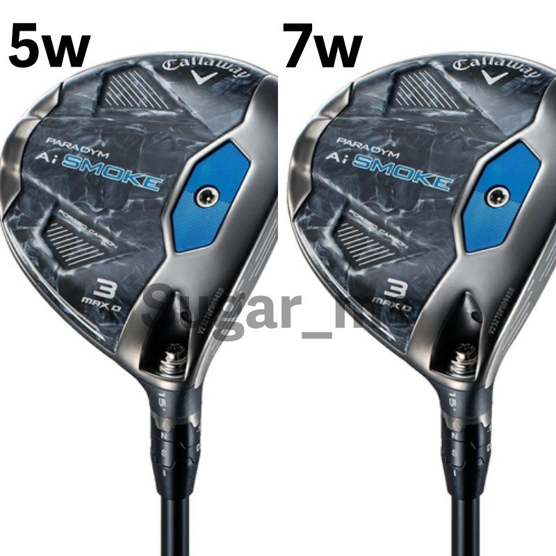 Callaway PARADYM Ai SMOKE MAX-D Fairway Wood 5w 7w 2Set TENSEI 50