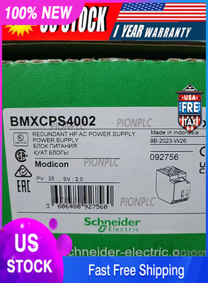 1PC NEW BMXCPS4002 PLC X80 high power power supply module Fast ship US STOCK
