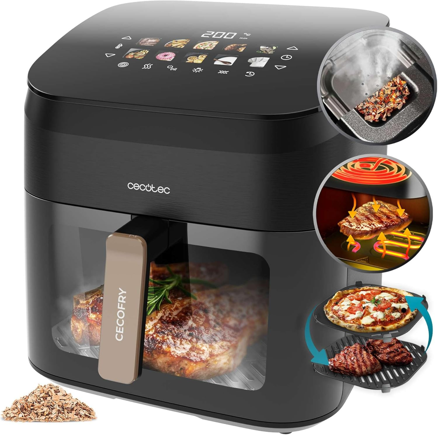 Cecofry Smokin' 8500: La Friggitrice Grande per Tutta la Famiglia