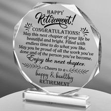 Retirement Gifts for Women Men May You Be Proud Keepsake and Paperweight Retirem
