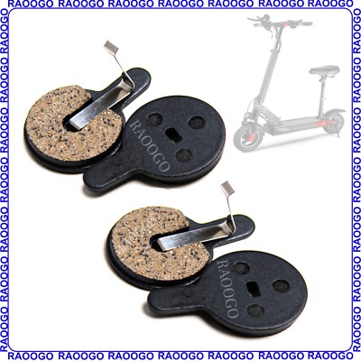 2 Pairs Brake Pad Ceramic  fit Kuugo M4 Evercross H5 Electric Scooter