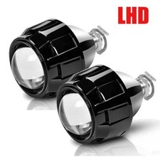 2x Lhd 2.5 Mini Bi-xenon Hid Projector Lens Headlight Kit Hi-lo Retrofit H4 H7