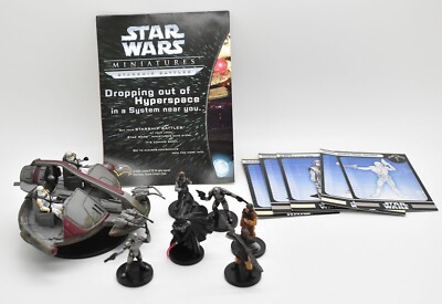 Star Wars Miniatures Bounty Hunters Booster Pack Complete Lord