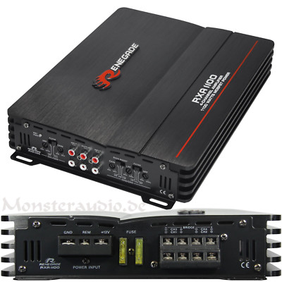 Renegade RXA-1100 Car-Hifi Verstärker Endstufe 4-Kanal Auto KFZ Amp 1100 WATT