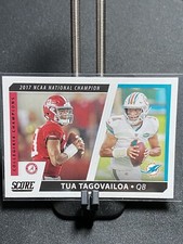 2021 Panini Score NFL Football Tua Tagovailoa Collegiate Champions #CC2