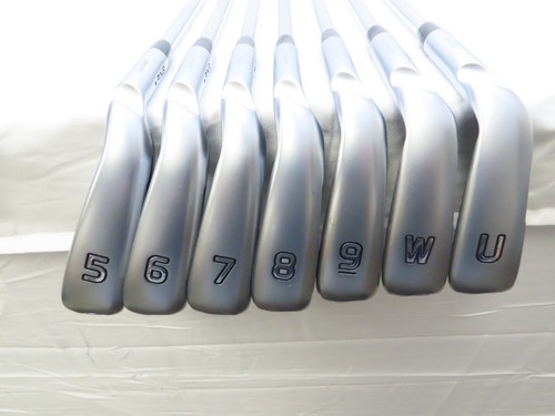 Ping G425 Black Dot Iron Set 5-W,U Ping AWT 2.0 Stiff Flex Steel Shafts - Picture 2 of 8