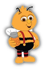 Fifi And The Flowertots Cartoon Bumble Sticker Bumper Decal - ''SIZES''