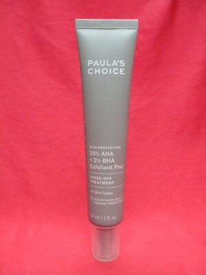 Paula's Choice Skin Perfecting 25% AHA + 2% BHA Exfoliant Peel ~ 30mL/1oz ~ NEW