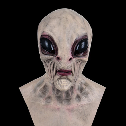 Halloween Latex Skull Mask Horror Skeleton Full Head Helmet Skull Full