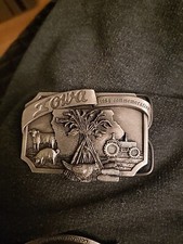 1984 IOWA COMMERATIVE BELT BUCKLE 12/1000