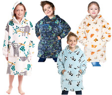 Hoodie Blanket Oversized Hoodie Sherpa Fleece Giant Big Hooded Sweatshirt Kids