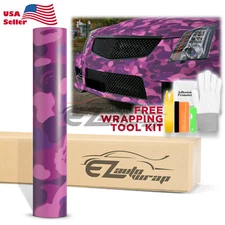 Camouflage Ape Camo Purple Matte Car Auto Vinyl Wrap Sticker Decal Sheet Film