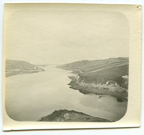 Tirage Albuminé Original - France, Boucau, Au Bord De L'eau - Format 12x17 Cm - Circa 1887