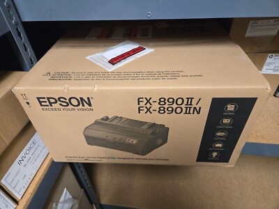 Epson FX-890II N 9 pin Dot Matrix Printer - New in Box