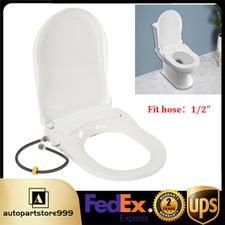 Non-Electric Toilet Seat Attachment with Dual Nozzle Bidet Fresh Water Spray Kit