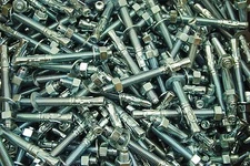 (50) Concrete Wedge Anchor Bolts 3/8 x 3-3/4 Includes Nuts & Washers