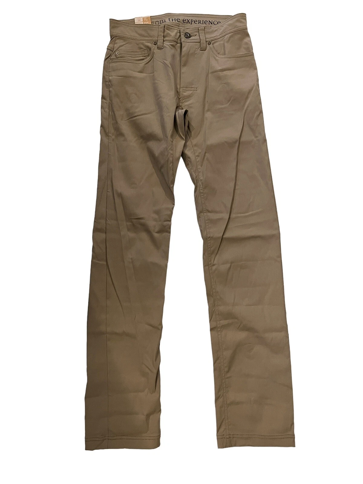 PRANA Mens Pants BRION Slim Fit Water Repellant UPF Dark Khaki Sz 28 X 34 NWT
Opens in a new window