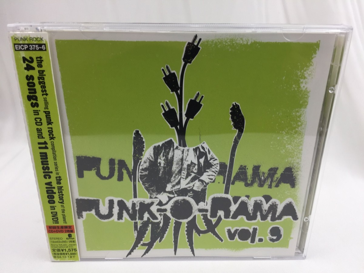 Punk O Rama Vol.9 Limited Edition (2004) JAPAN OBI CD+DVD Bad