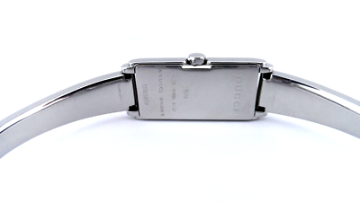 GUCCI 109 Series Diamond Black Dial Stainless Steel Ladies Watch